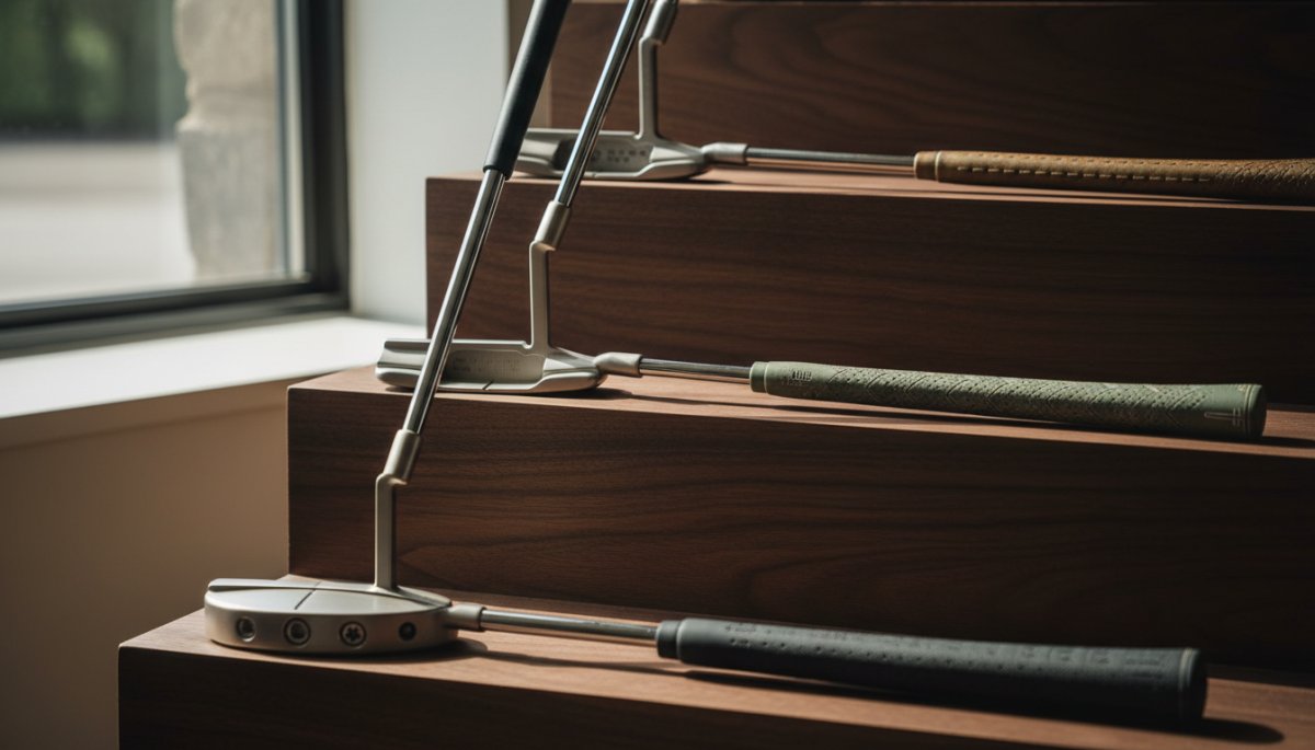 ゴルファーのレベル別L.A.B. Golfパター選択イメージ