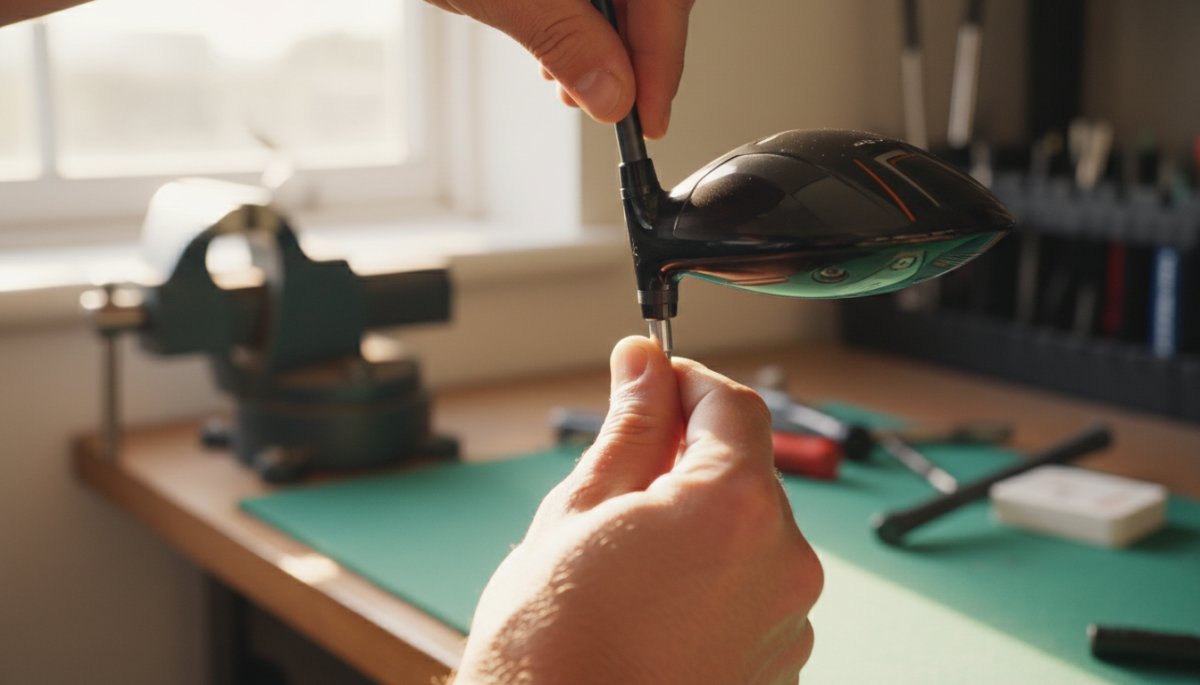 ゴルフクラブ 調整 手順 FCTスリーブ 取り付け