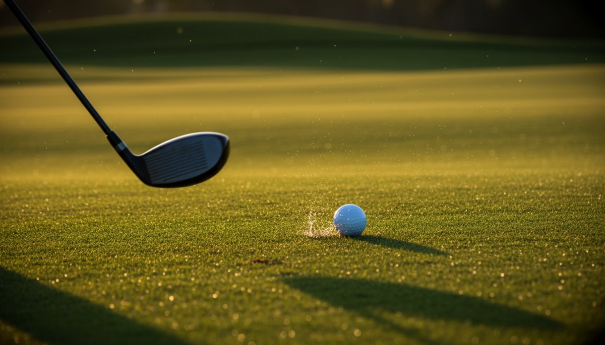 ゴルフスイングのインパクトゾーン