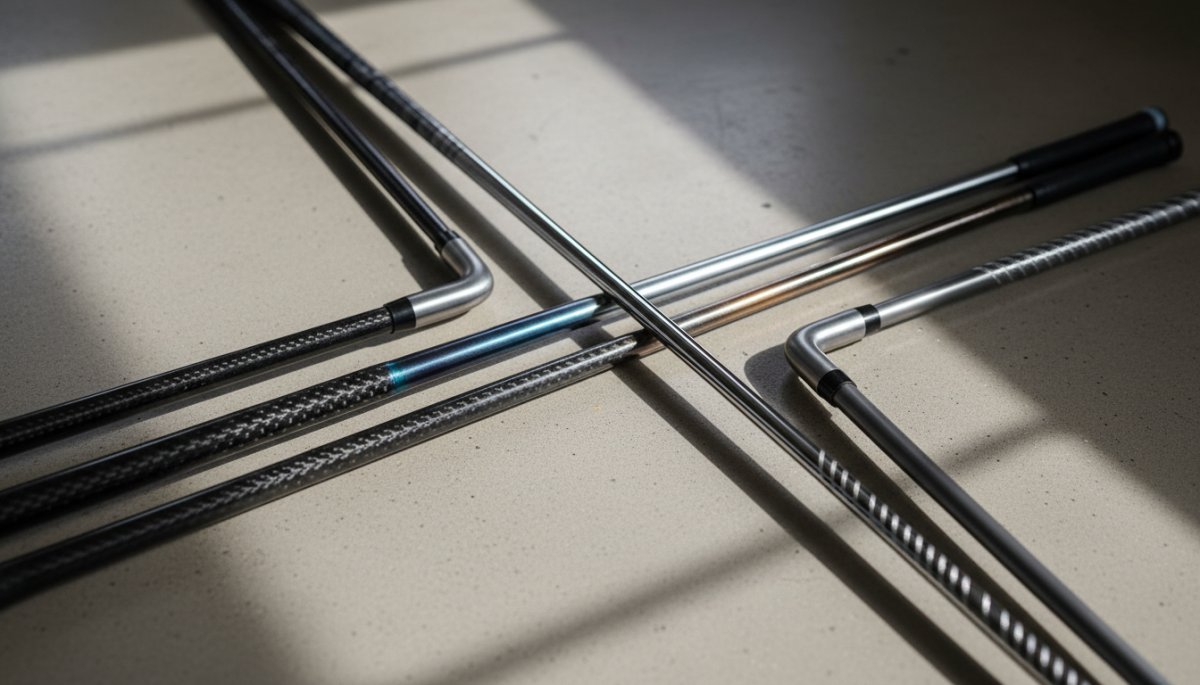 ゴルフシャフトの種類と特徴