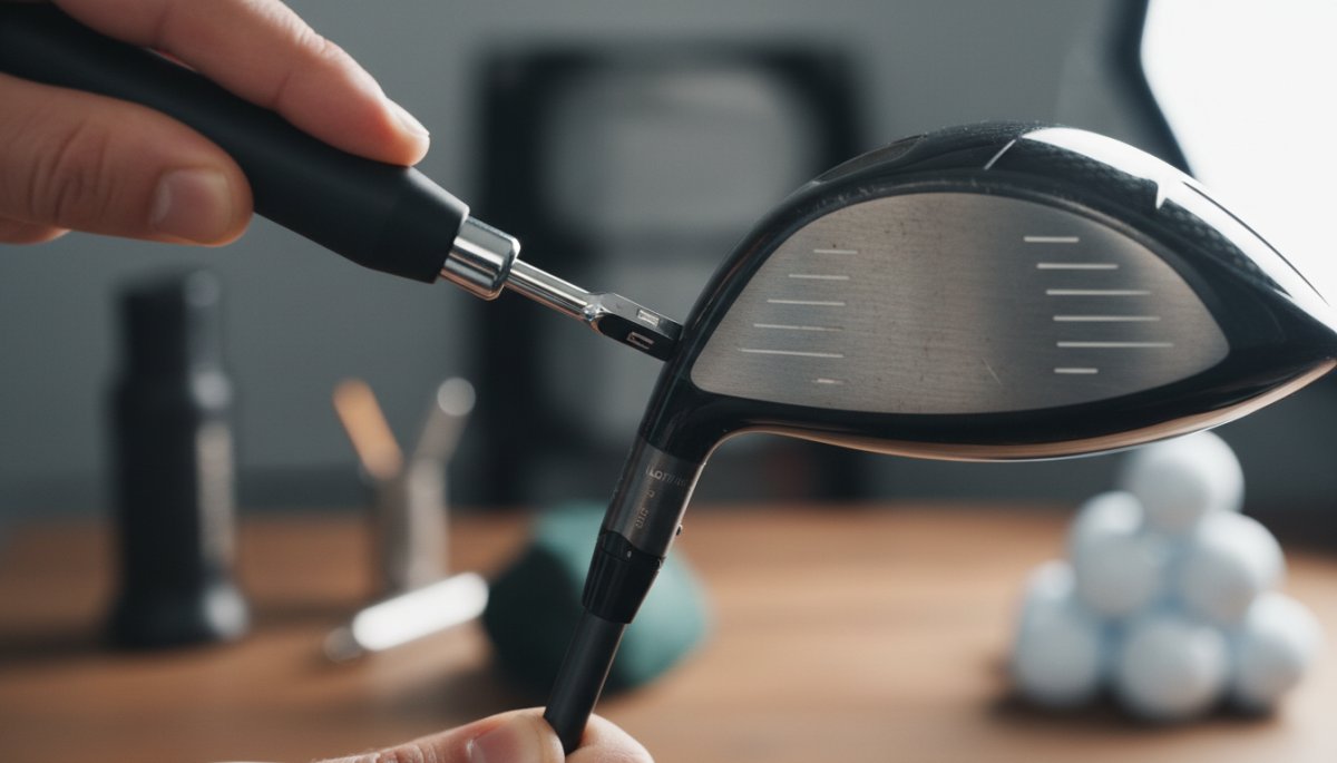 ゴルフクラブのセッティング調整