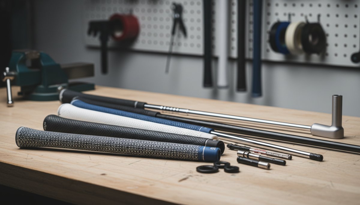 DF3パターのグリップとシャフトカスタマイズ