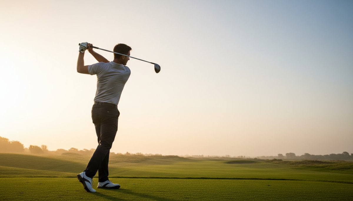 ゴルフスイングのトップポジション