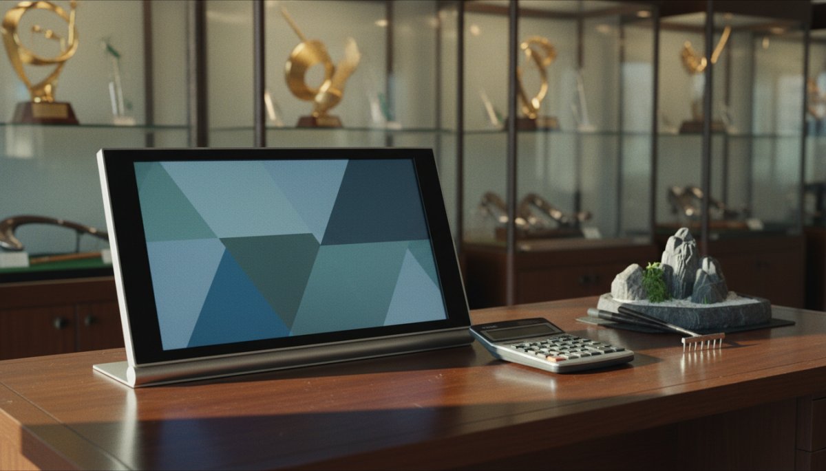 ゴルフコンペのスコアボードと計算機