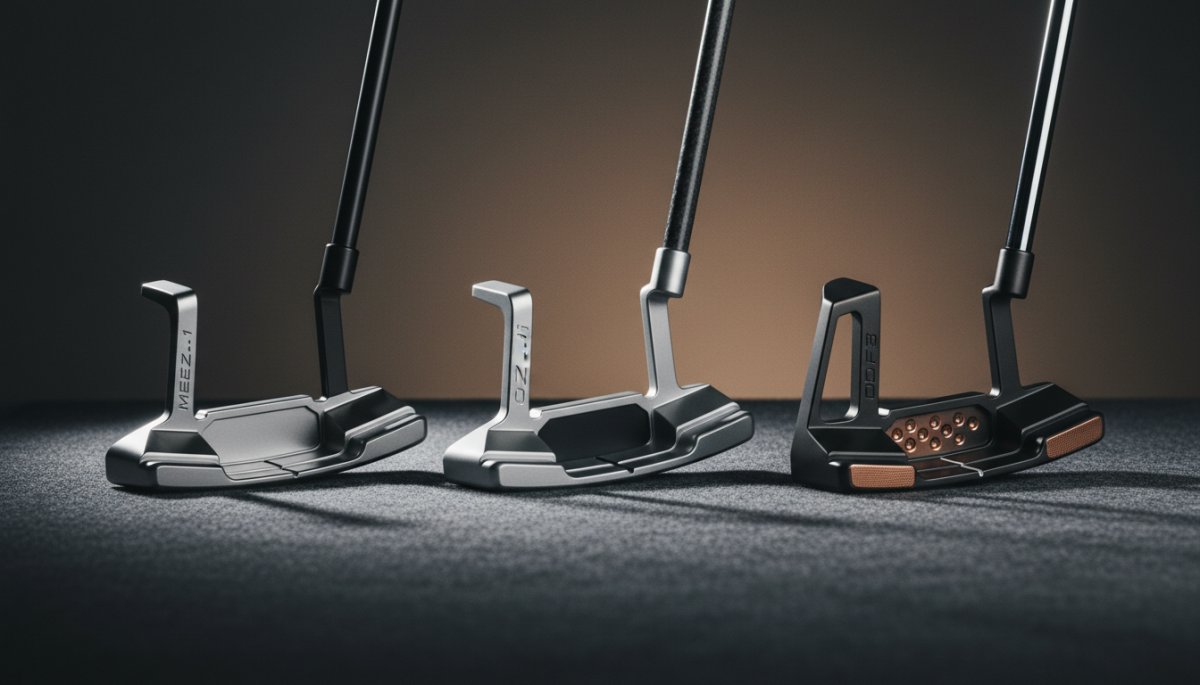 L.A.B. Golfの3つの主要パターモデルの比較画像