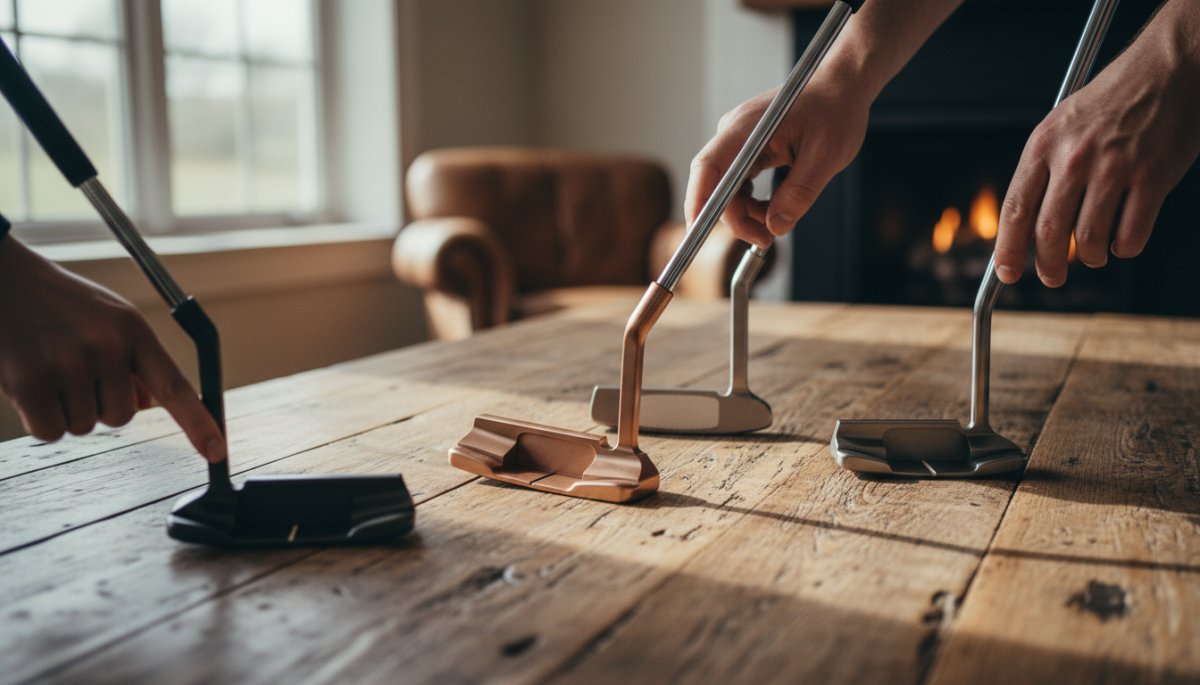 ゴルフパターの選び方を示すガイド画像