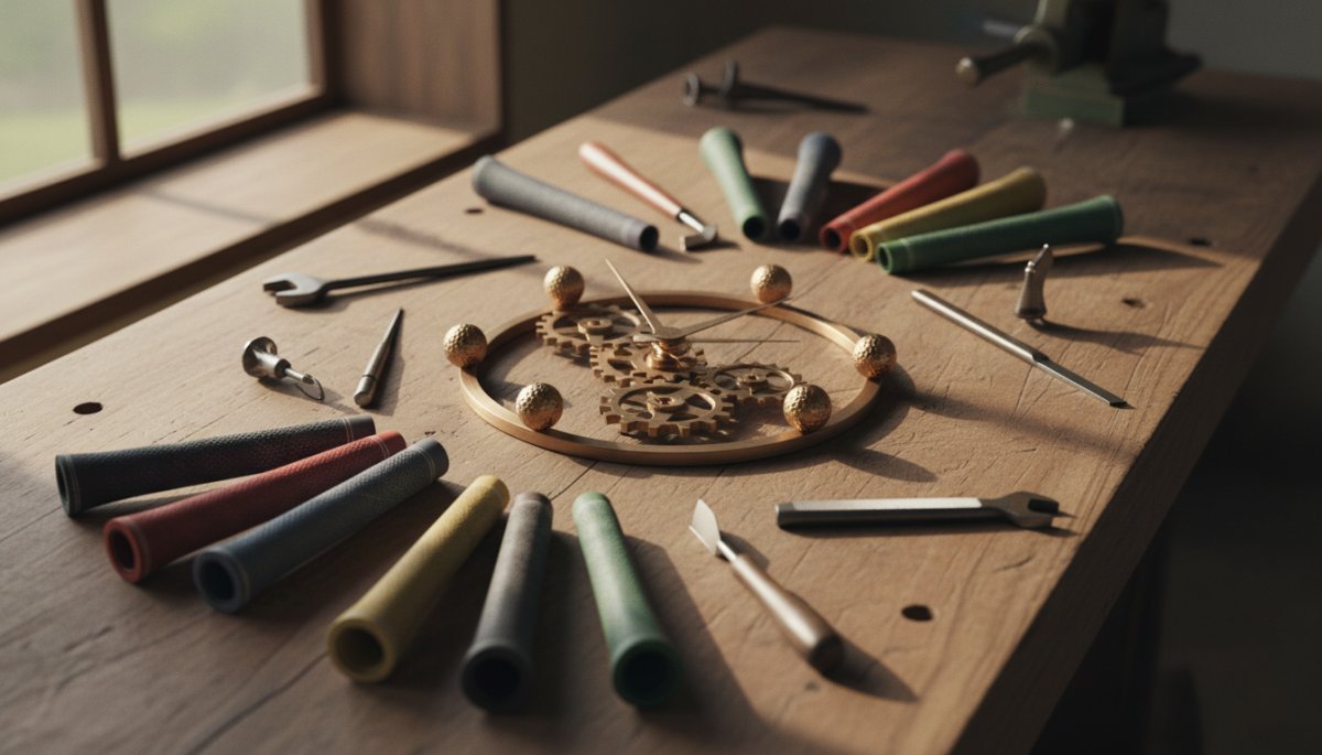 グリップ交換所要時間の比較