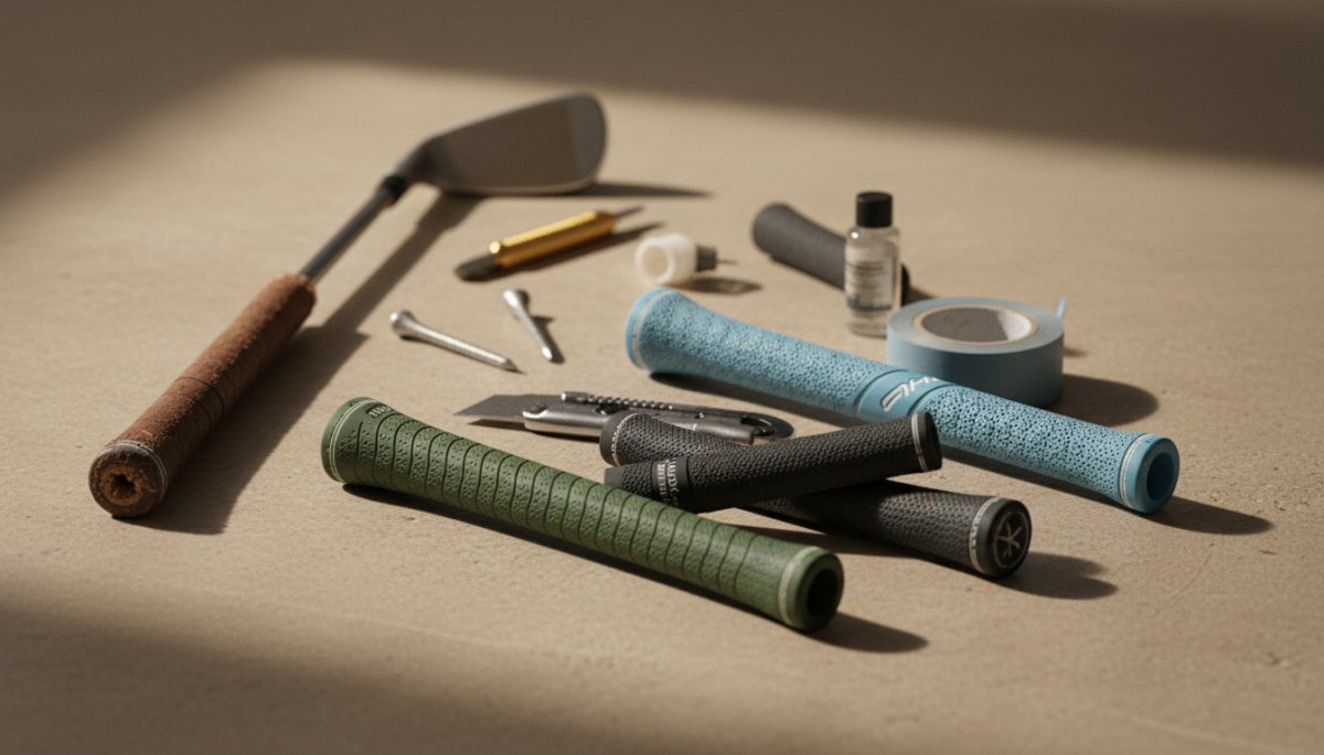 ゴルフグリップ交換の費用イメージ