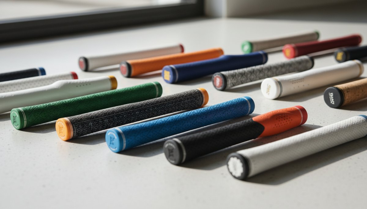 ゴルフグリップの種類と選び方
