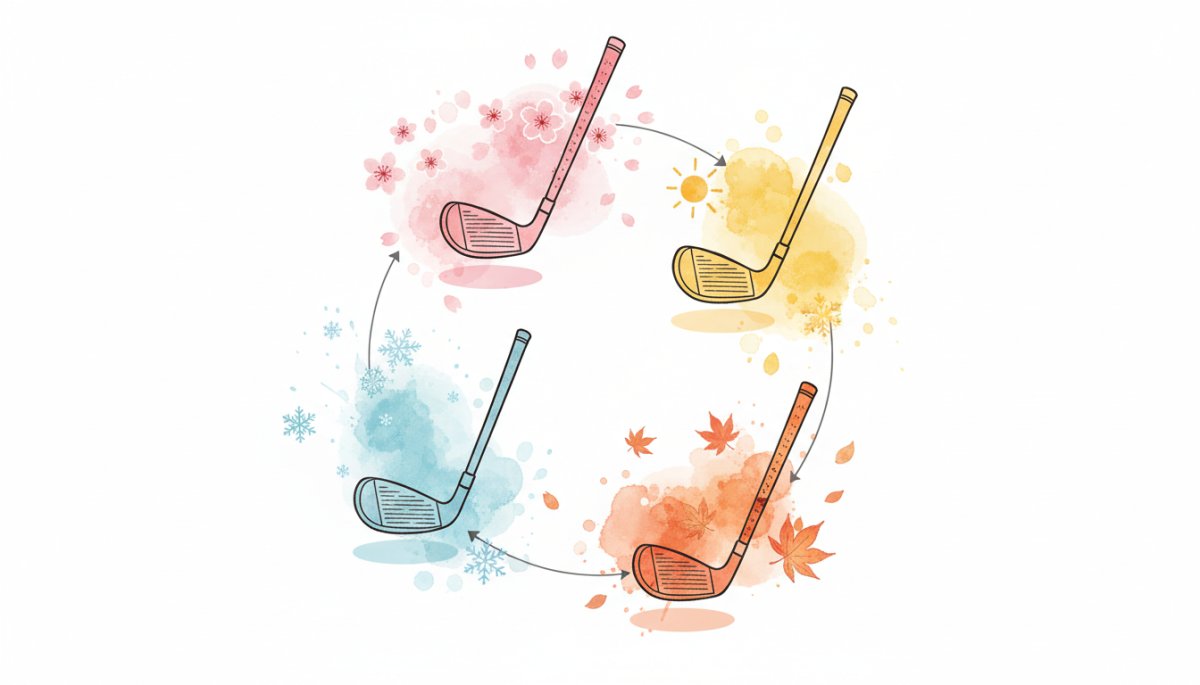 ゴルフグリップ交換時期の目安カレンダー