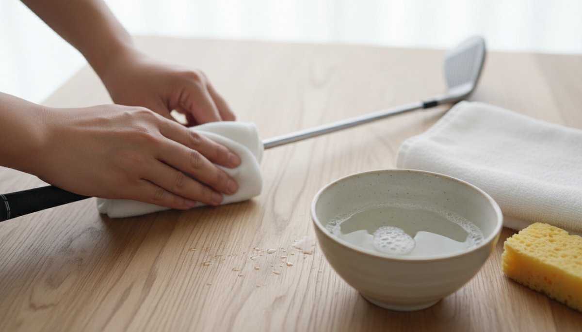 ゴルフグリップのお手入れ方法