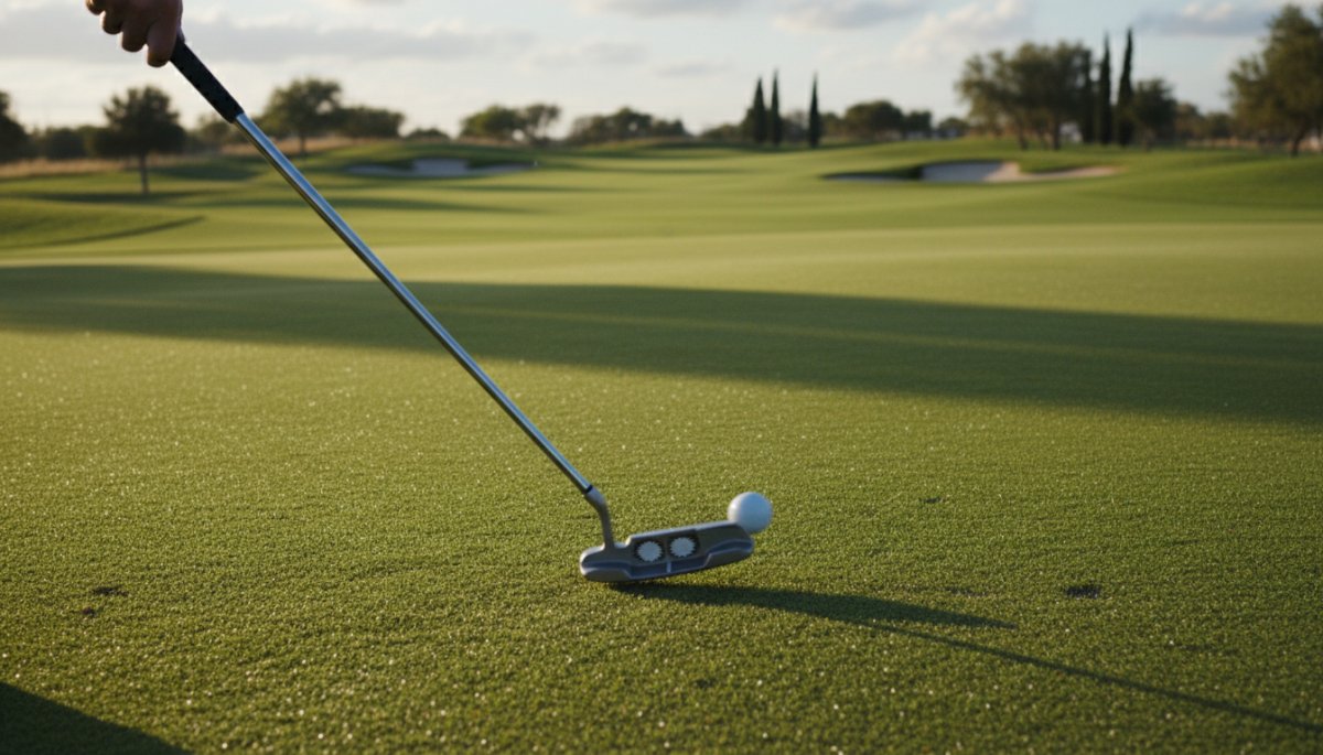 ラブゴルフパター フェーススクエア ストローク中