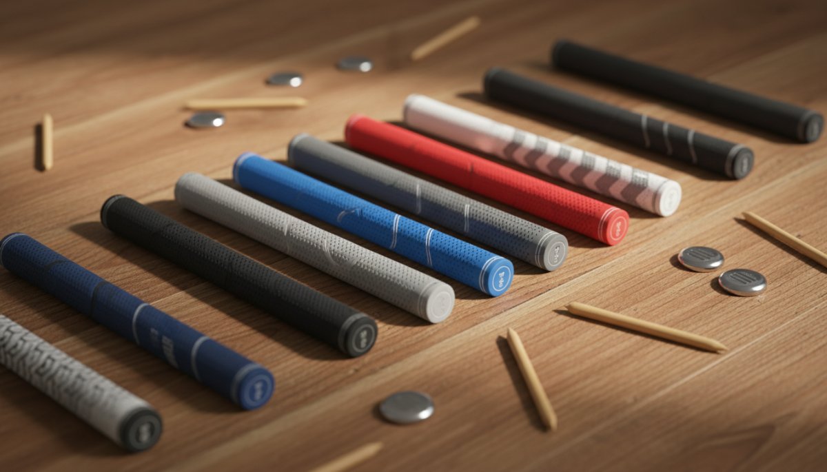 グリップ交換前後のスコア改善データ