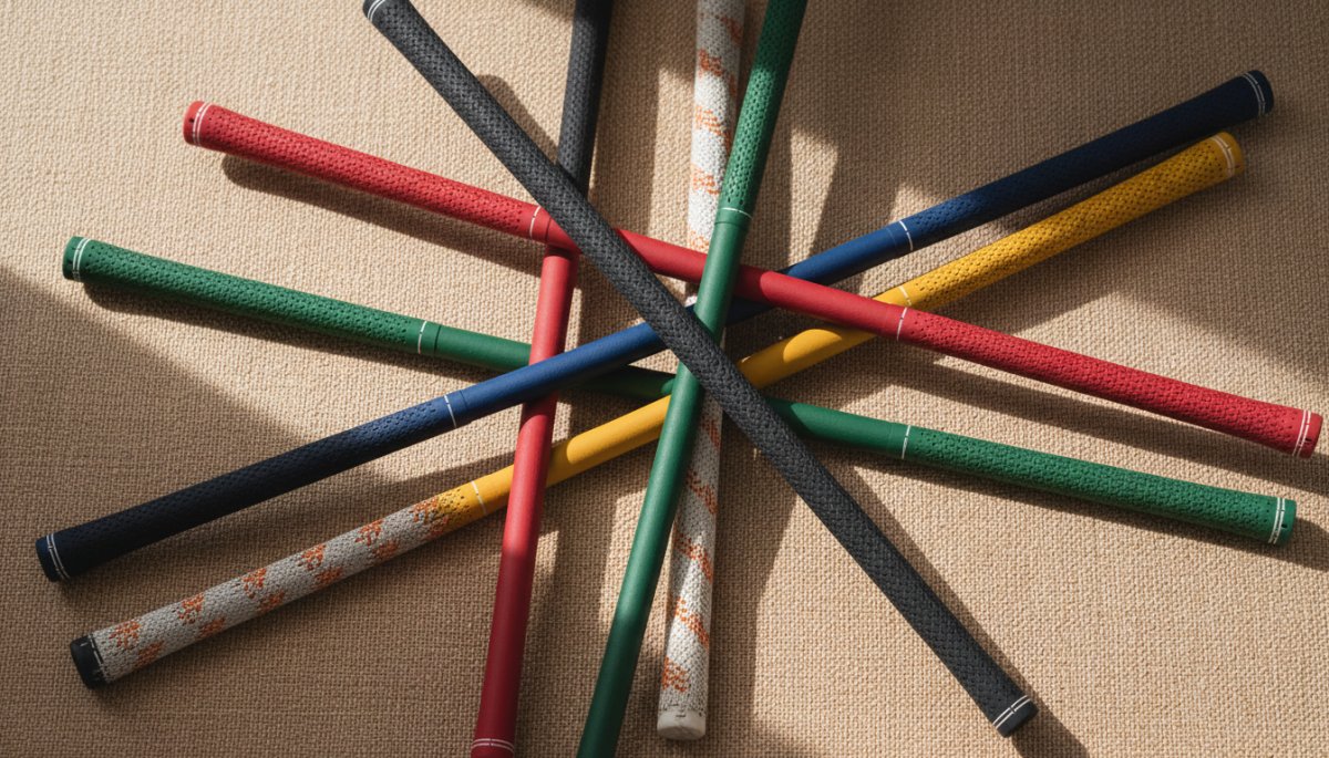 ゴルフグリップの種類と選び方