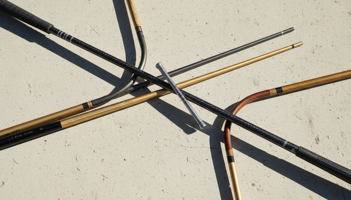 異なるシャフトの比較イメージ