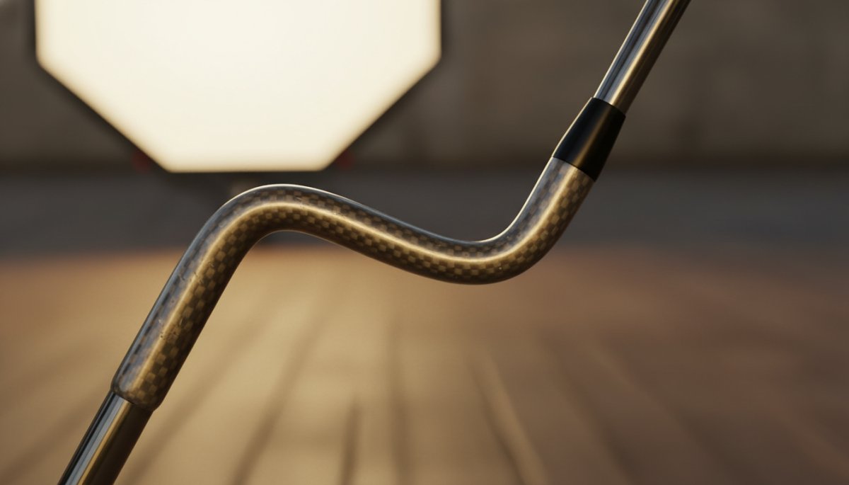 シャフトフレックスの違いを示すイメージ