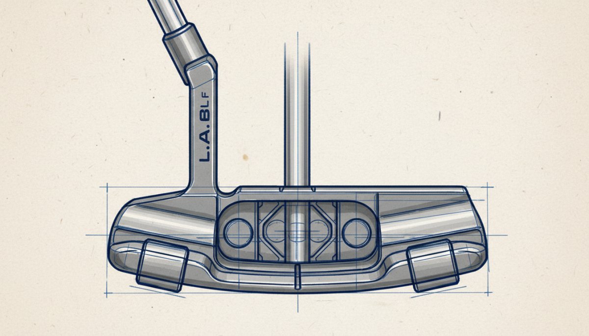 ライ角バランステクノロジーの仕組みを示すパター構造図