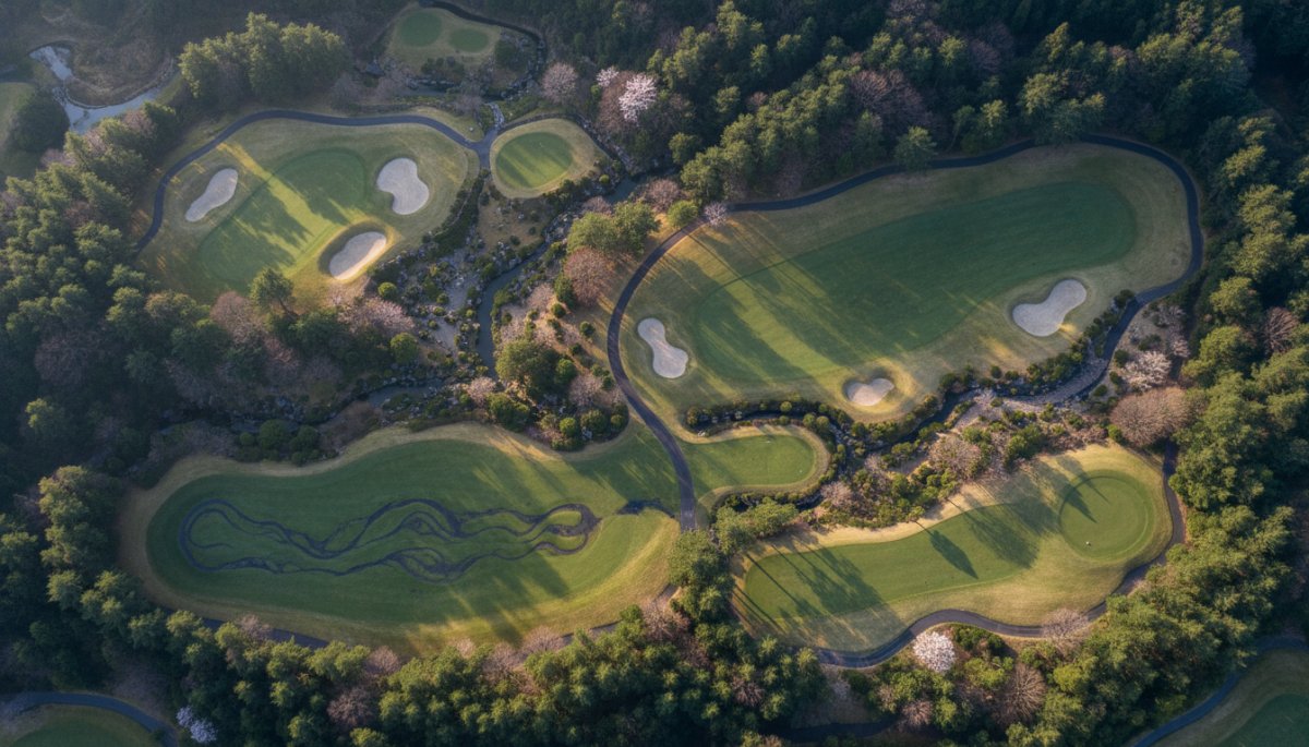 ゴルフコンペの隠しホール設定イメージ