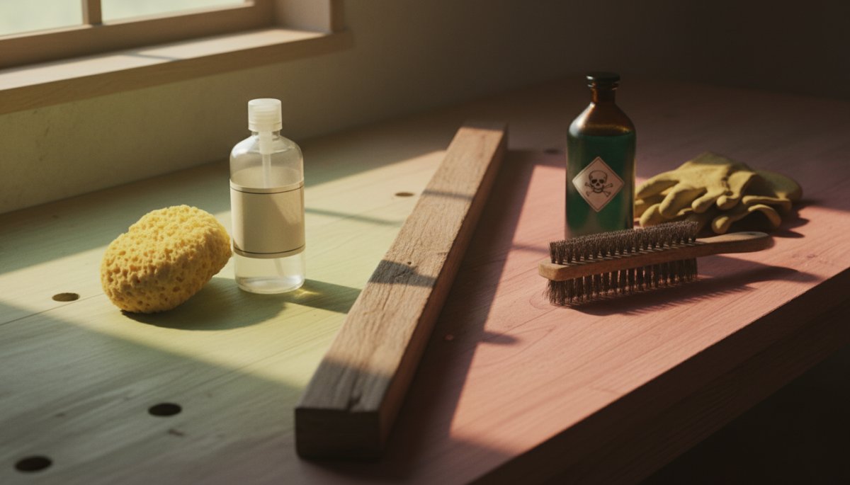 グリップメンテナンスに適した道具と不適切な道具の比較