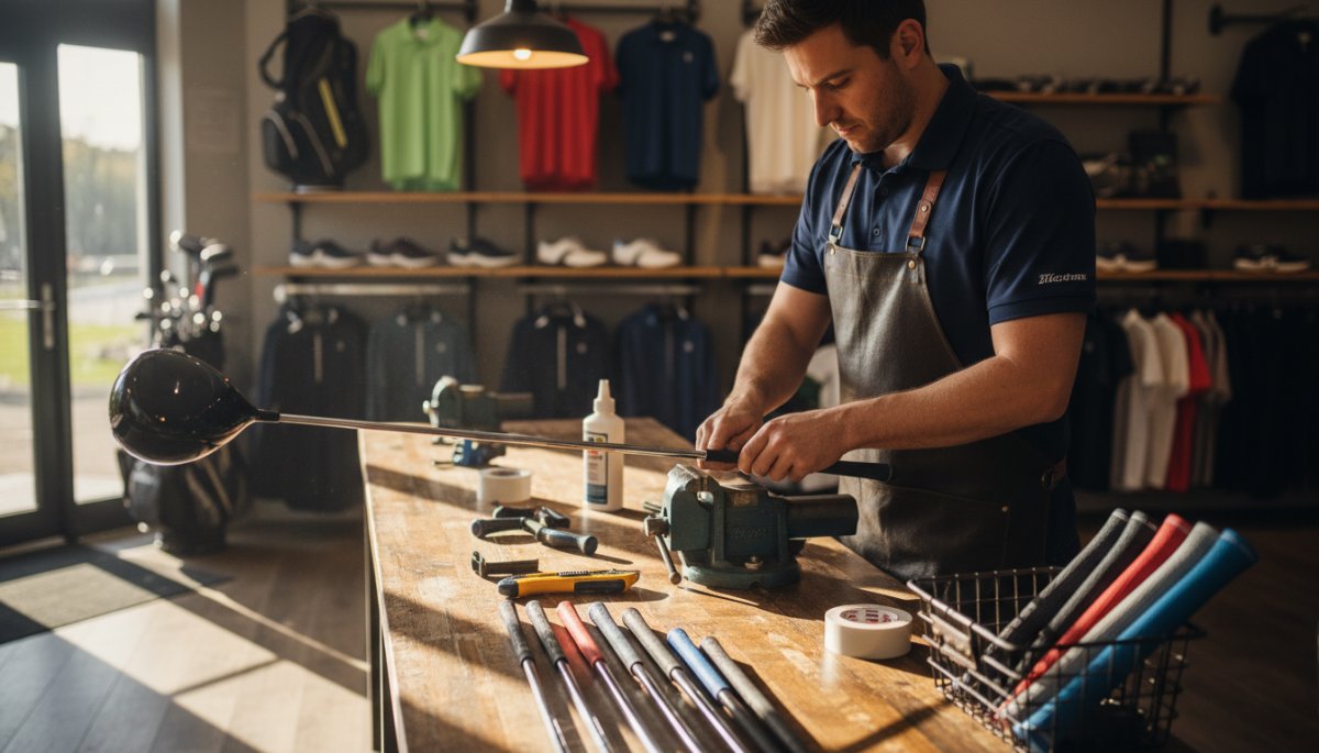 ゴルフグリップ交換サービスの店舗比較