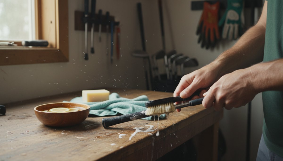 ゴルフグリップのメンテナンスと洗浄方法