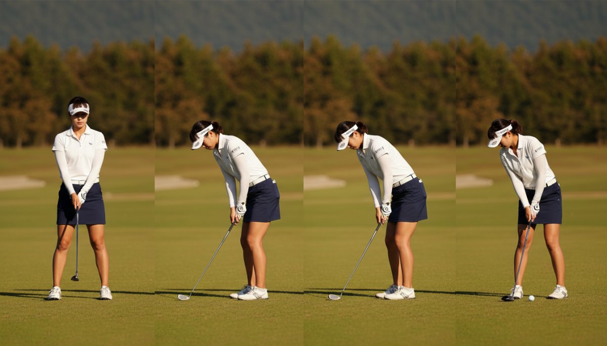 ゴルフアドレスの正しい作り方ステップバイステップ