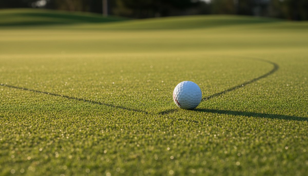 L.A.B. Golfパターでミスヒットしても安定した転がりを見せるボール