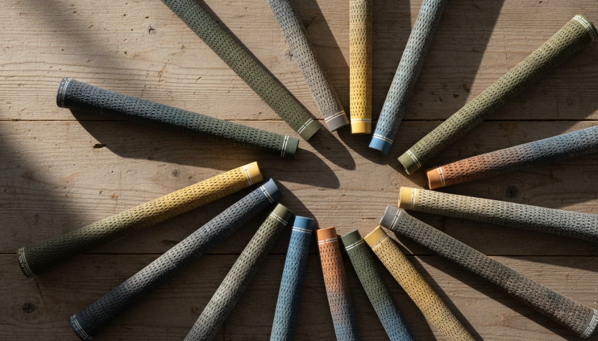 ゴルフグリップの種類と選び方