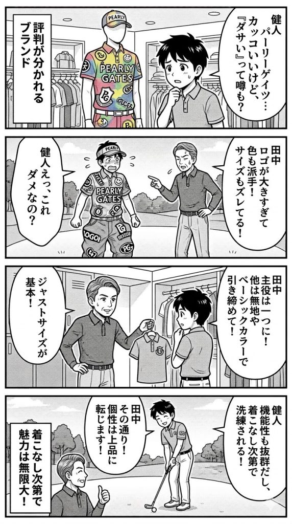 パーリーゲイツはダサい？評判の真相とおしゃれに着こなすコツを徹底解説