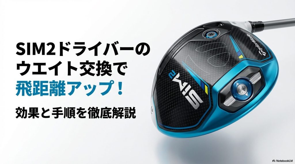SIM2ドライバーのウエイト交換で飛距離アップ！効果と手順を徹底解説